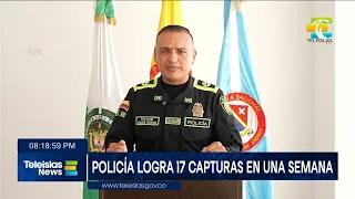 #TeleislasNews I Policía logra 17 capturas en una semana.