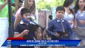 Intendente Uset  Acto de cierre ciclo lectivo 2021