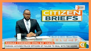 Maraga warns Homa Bay violence could foreshadow 2027 election unrest