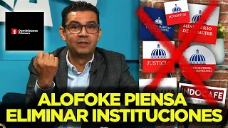 Santiago Matías "Alofoke" plantea eliminar 18 entidades