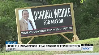 Judge rules London mayor not legal candidate for reelection
