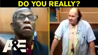 Judge in Disbelief When a Man Tries to Evict Partner of 34 Years | Court Cam | A&E