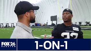 1-on-1 with Texans' David Montgomery