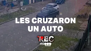 LES CRUZARON UN AUTO - MOTOCHORROS ABREPORTONES - #REC