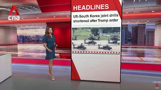 US, South Korea halve duration of joint drills after Trump order | East Asia Tonight (Aug 19)