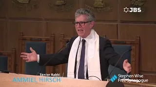 Spiritual Purity Amidst the Messiness of Life - Rabbi Ammiel Hirsch (SWFS)