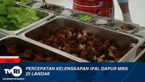 2 MARET 2026 PERCEPATAN KELENGKAPAN IPAL DAPUR MBG DI LANDAK