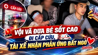 Apology after rush to take child with high fever to the ER, driver receives unexpected response |...