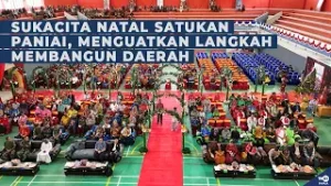 SUKACITA NATAL SATUKAN PANIAI, MENGUATKAN LANGKAH MEMBANGUN DAERAH [NEWS MAGAZINE]