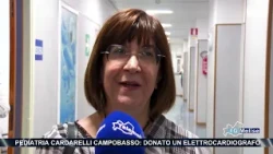 Cardarelli Pediatrics in Campobasso: Electrocardiograph donated
