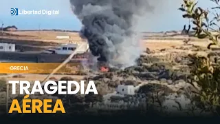 Tragedia en Grecia: mueren dos recién casados y el piloto tras estrellarse su helicóptero