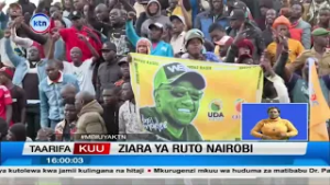 Ruto azuru Nairobi baada ya kusaini mkataba na Sakaja