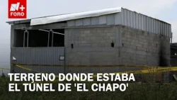 This is what the land where 'El Chapo' Guzmán's tunnel passed through looks like today.
