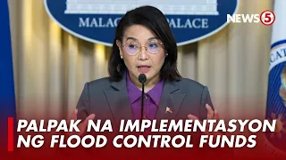 Palasyo, sinegundahan ang isiniwalat ni Sen. Lacson na P1.3-T flood control fund