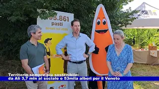 Territorio sempre più sostenibile: da Alì 3,7 milioni al sociale e 53 mila alberi per il Veneto