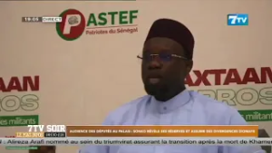 AUDIENCE DES DÉPUTÉS AU PALAIS: O. SONKO révèle ses réserves et assume des divergences avec Diomaye