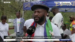 Young unemployed people in Malelane demand jobs