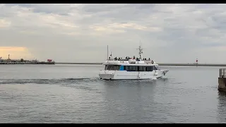 Porto Antico-Pegli, the last day of the Navebus after 19 years