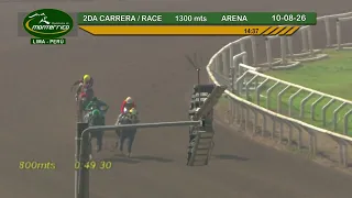 Hipódromo Monterrico   2da Carrera 10 Agosto 26