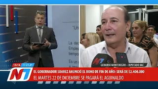 YEAR-END BONUS: UNIONS HIGHLIGHT THE AGREEMENT REACHED WITH THE GOVERNMENT OF SANTIAGO DEL ESTERO