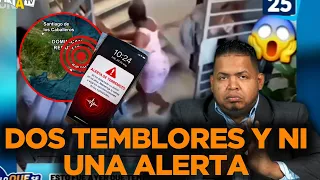 Simulacro para TERREMOTOS SI, pero cuando pasa de verdad ni las alertas a los celulares llegaron