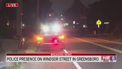 Greensboro police respond to Windsor Street