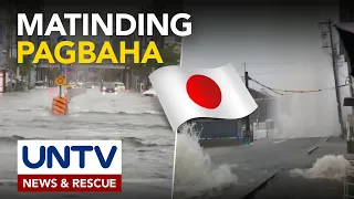 Level 5 emergency warning, itinaas sa Japan dahil sa matinding pag-ulan at pagbaha