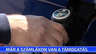 Már a számlákon van a támogatás