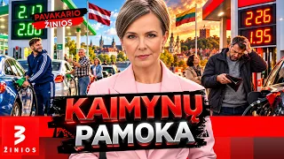 Lietuva rizikuoja likti brangiausia: kaimynai jau kerpa degalų mokesčius