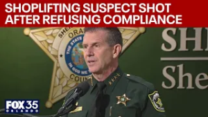 Live | Orange County Sheriff John Mina: Suspect shot after not following deputy orders
