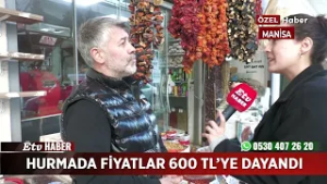 Hurmada Fiyatlar 600 TL’ye Dayandı