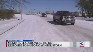 Memphis roads clear up as winter ice melts, city leaders say