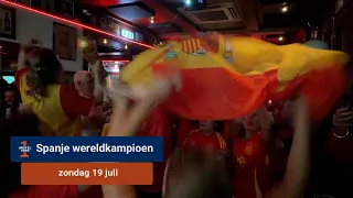 Spaniards in Amstelveen ecstatic after World Cup win