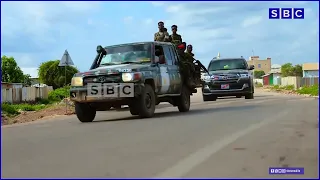 Ciidanka Xoogga dalka iyo kuwa KGS oo Saldhigyo cusub ka sameystay duleedka Baydhabo.