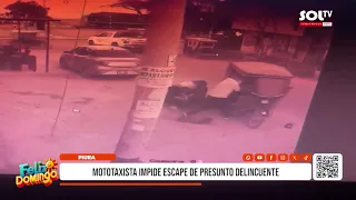 Piura: Cameras record violent restaurant robbery