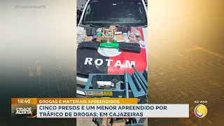 In Cajazeiras: 5 arrested and 1 juvenile apprehended for drug trafficking