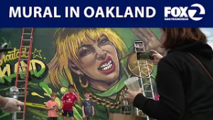 Alysa Liu mural going up in Uptown Oakland after skater's Olympic Gold Medal win | KTVU