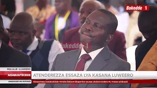 Agabuuti Min. JC Muyingo atenderezza essaza lya kasana Luwero akubye essomero lya St Kizito enkata