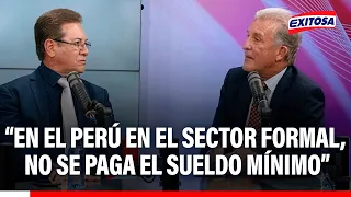🔴🔵 Raúl Barrios on the S/ 1300 minimum wage increase: “It’s not sustainable”
