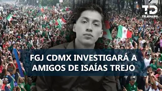 Mexico City Prosecutor's Office investigates friends of Isaías Trejo, victim of Reforma celebrations