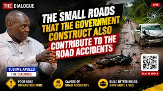The small roads that the government constructs also contribute to road accidents.