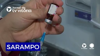 Measles immunization rate is below target