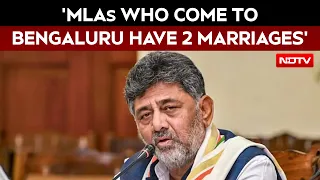Karnataka News | DK Shivakumar Sparks Row: 'MLAs Who Come To Bengaluru Have Two Marriages'
