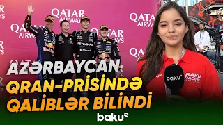 Formula 1 üzrə Azərbaycan Qran-prisi başa çatdı | Qaliblər mükafatlandırıldı - Baku TV