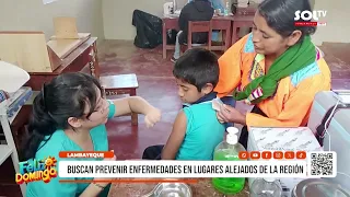 Lambayeque: Seeking to prevent diseases in remote areas of the region