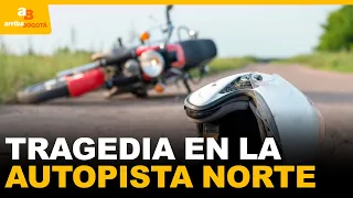Accidente en la Autopista Norte genera conmoción entre conductores de Bogotá | CityTv | ArribaBogotá