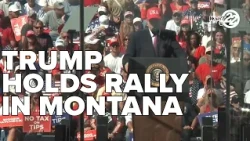 Trump speaks at midterm rally in Montana