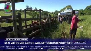 SAAI welcomes action against Onderstepoort CEO