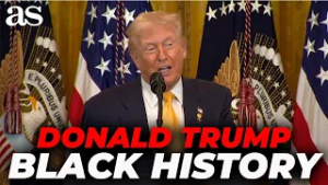 DONALD TRUMP and a TOUCHING ACT: his participation in BLACK HISTORY MONTH goes viral