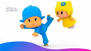 Pocoyo teaches Bea how to skate! 🛼💙 | Everyone let's skate
